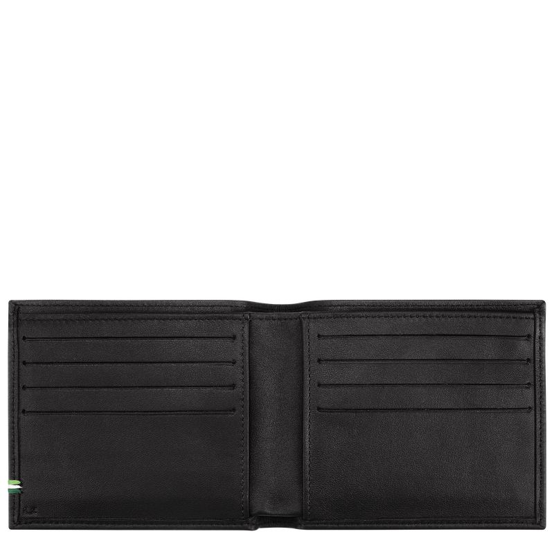 Men Longchamp Sur Seine Wallet Black | Ireland-286LHWFIP
