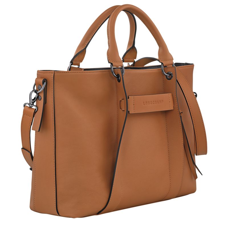 Women Longchamp 3D L Handbag Beige | Ireland-479LBUIHC