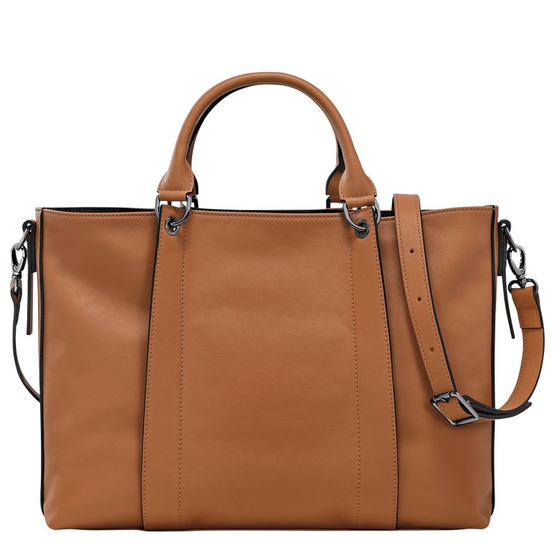 Women Longchamp 3D L Handbag Beige | Ireland-479LBUIHC
