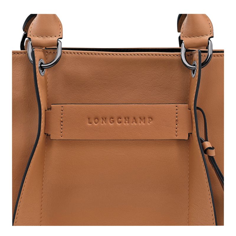 Women Longchamp 3D L Handbag Beige | Ireland-479LBUIHC