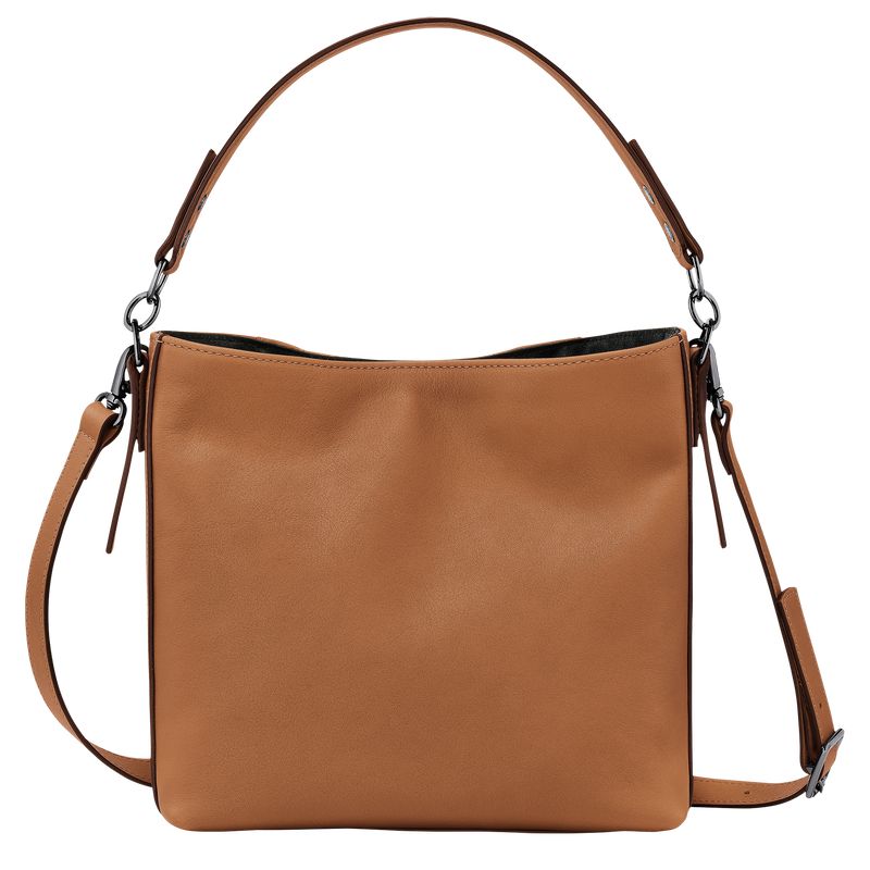 Women Longchamp 3D S Crossbody Bag Beige | Ireland-703AFNDYX