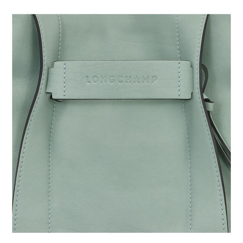 Women Longchamp 3D S Crossbody Bag Blue Green | Ireland-857NKFGYL