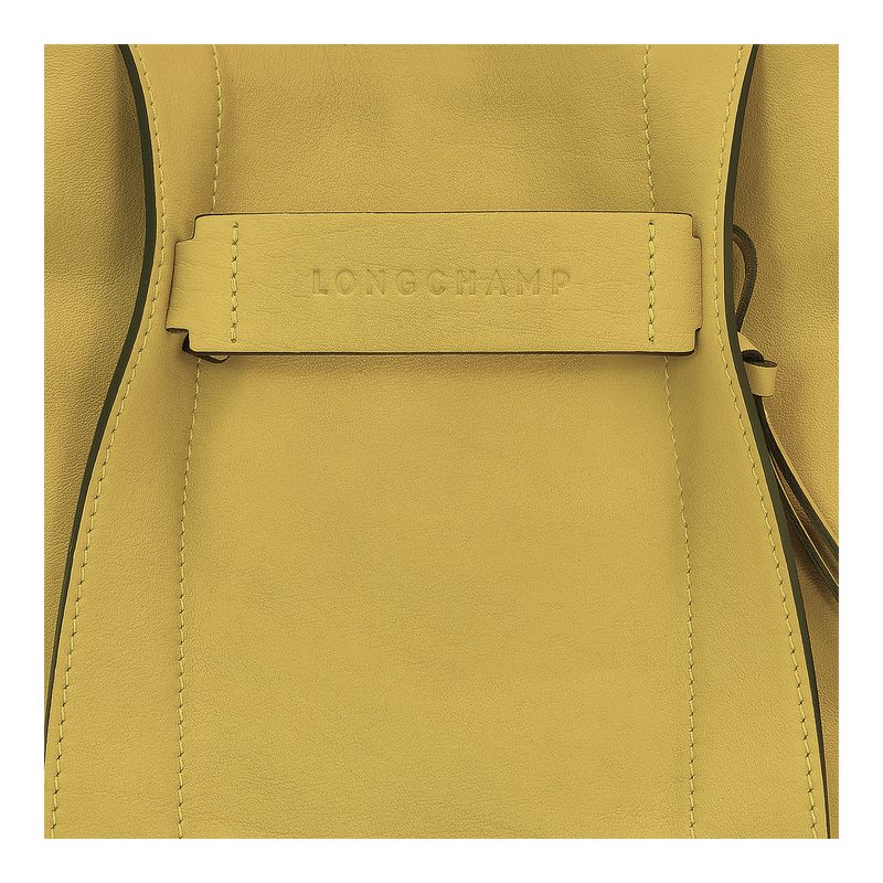 Women Longchamp 3D S Crossbody Bag Yellow | Ireland-673XZYLIS