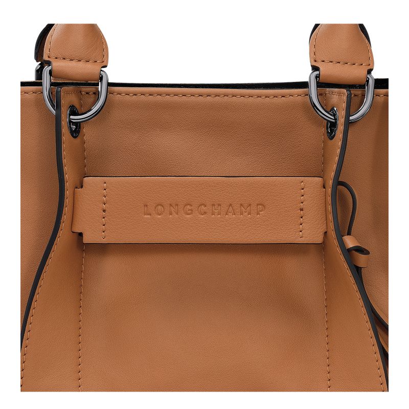 Women Longchamp 3D S Handbag Beige | Ireland-958WFBUNS