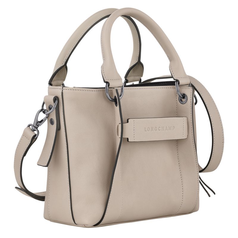 Women Longchamp 3D S Handbag Beige | Ireland-547PZTGEM