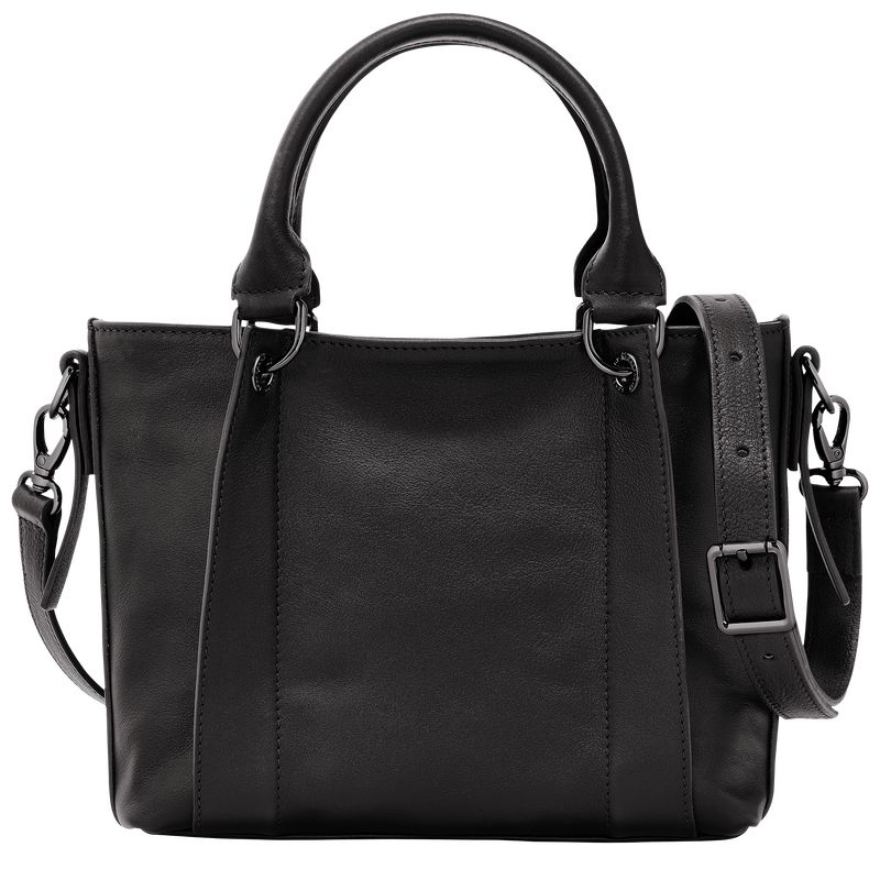 Women Longchamp 3D S Handbag Black | Ireland-928CKOYTJ