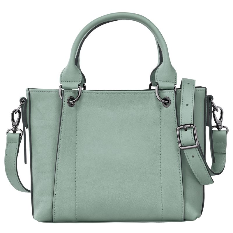 Women Longchamp 3D S Handbag Blue Green | Ireland-690GKCFTQ
