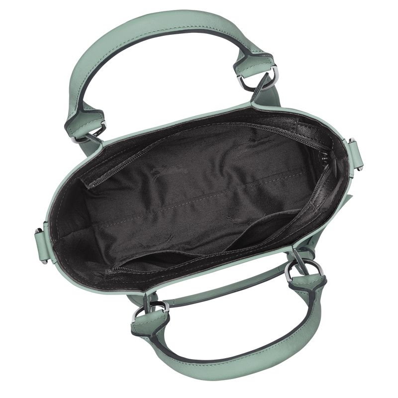 Women Longchamp 3D S Handbag Blue Green | Ireland-690GKCFTQ