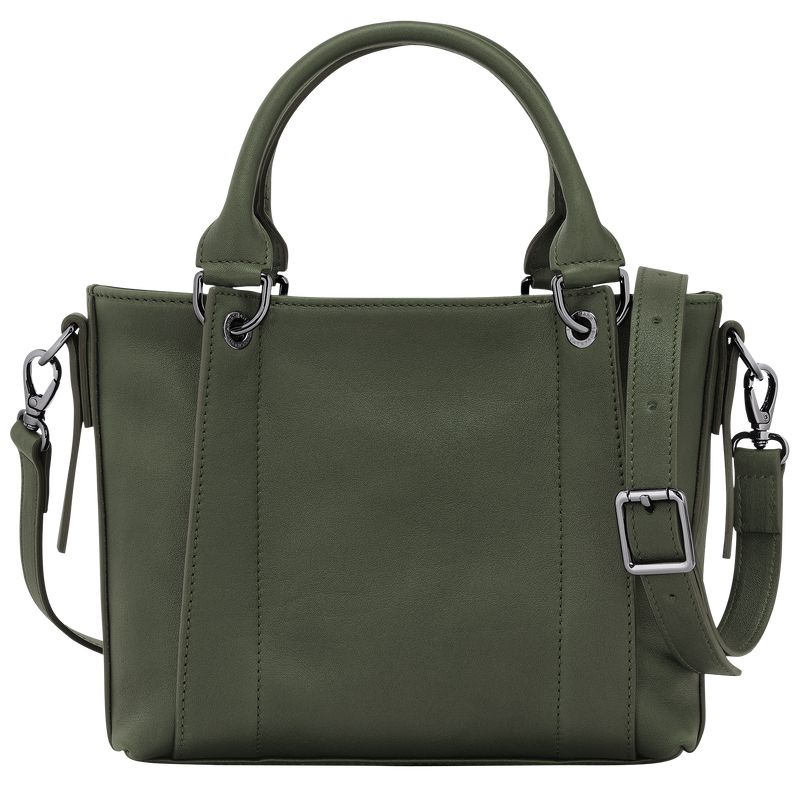 Women Longchamp 3D S Handbag Khaki | Ireland-670SWBRHL