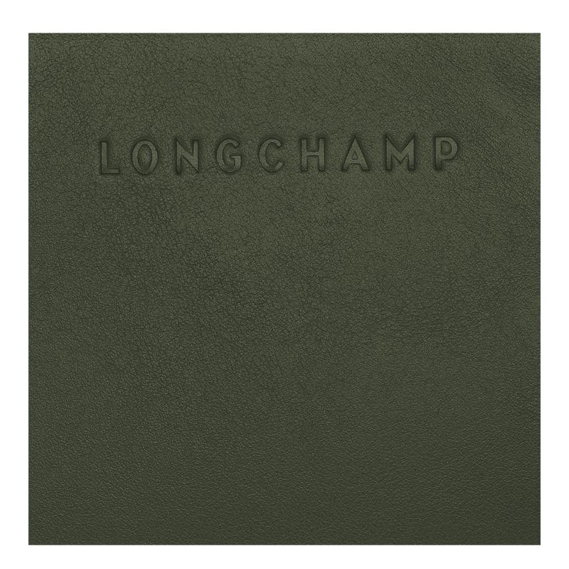 Women Longchamp 3D Wallet Khaki | Ireland-543SRKBQZ