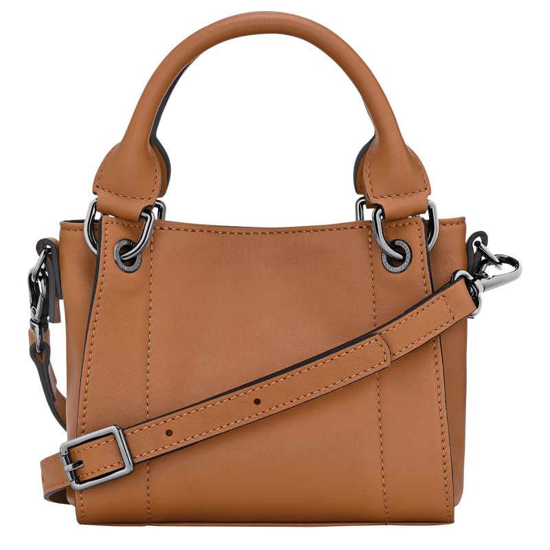 Women Longchamp 3D Xs Handbag Beige | Ireland-698SEXAZT