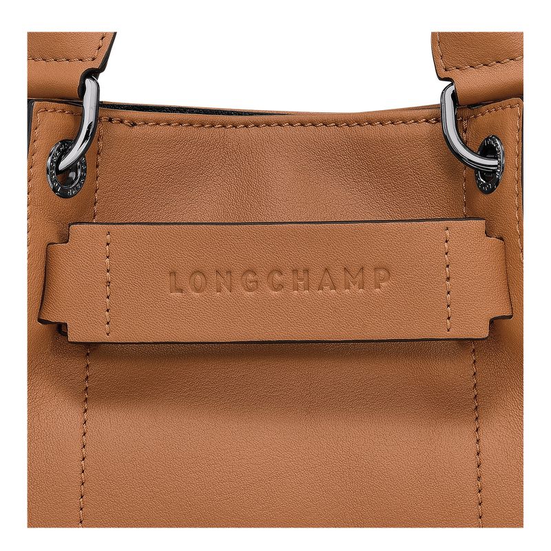 Women Longchamp 3D Xs Handbag Beige | Ireland-698SEXAZT