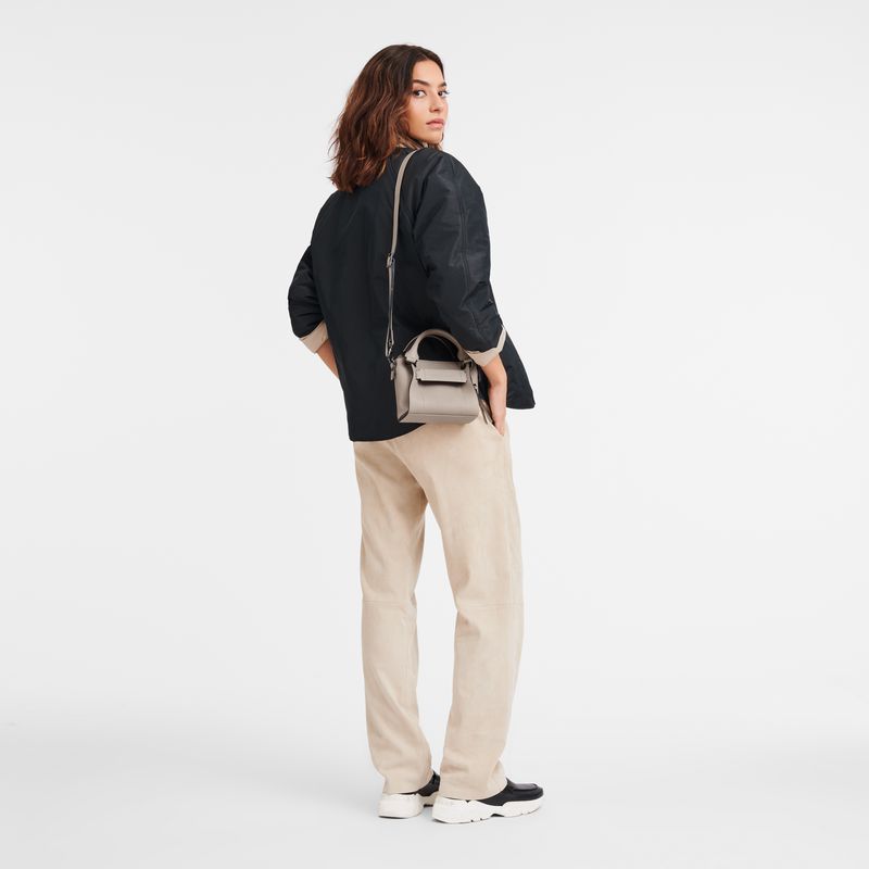 Women Longchamp 3D Xs Handbag Beige | Ireland-815BIFJMG
