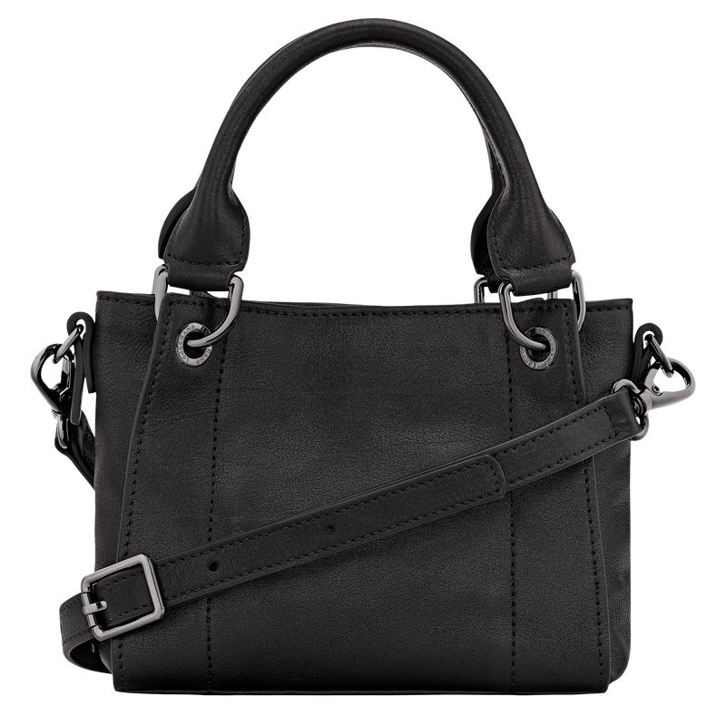 Women Longchamp 3D Xs Handbag Black | Ireland-310BKMLFR