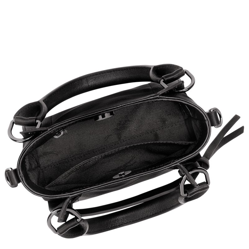 Women Longchamp 3D Xs Handbag Black | Ireland-310BKMLFR