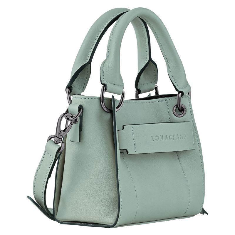 Women Longchamp 3D Xs Handbag Blue Green | Ireland-526PKNFOC