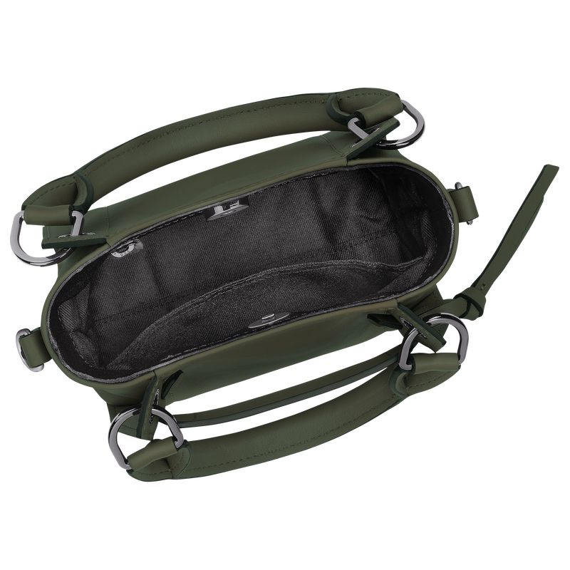 Women Longchamp 3D Xs Handbag Khaki | Ireland-205HWGTPV