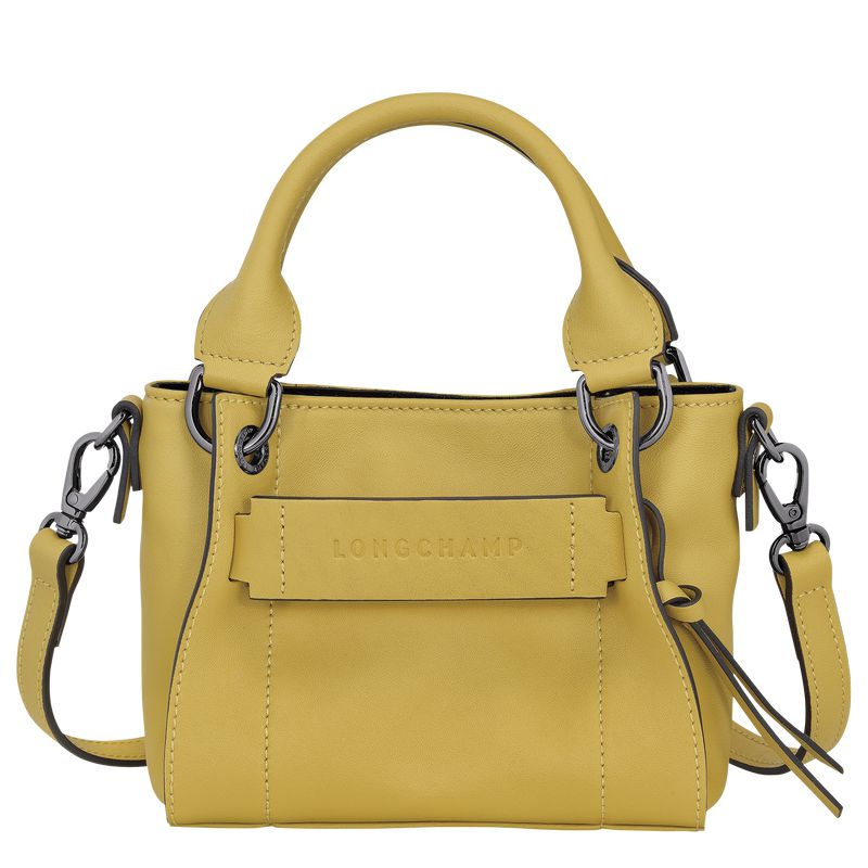 Women Longchamp 3D Xs Handbag Yellow | Ireland-183XPOMDT