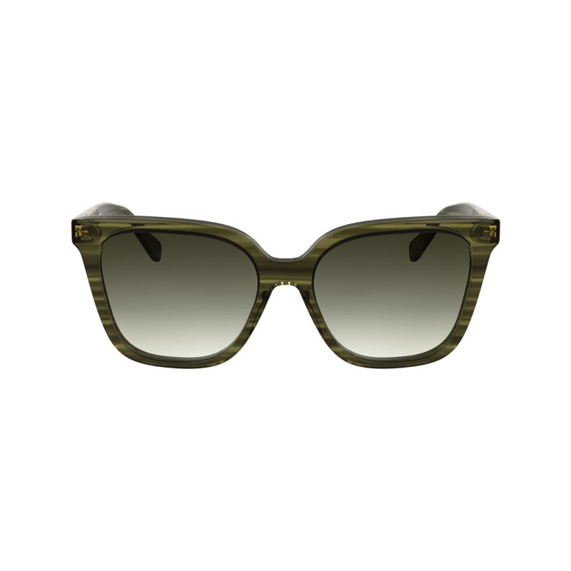 Women Longchamp Acetate Sunglasses Green | Ireland-271RIMHEO