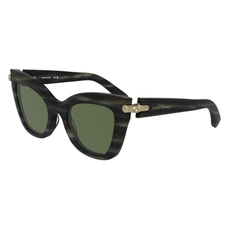 Women Longchamp Acetate Sunglasses Grey | Ireland-746ZRWOFG