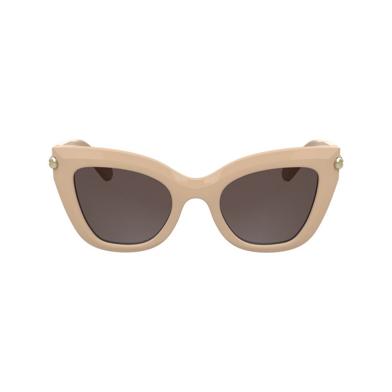 Women Longchamp Acetate Sunglasses Pink | Ireland-893XWVSPH