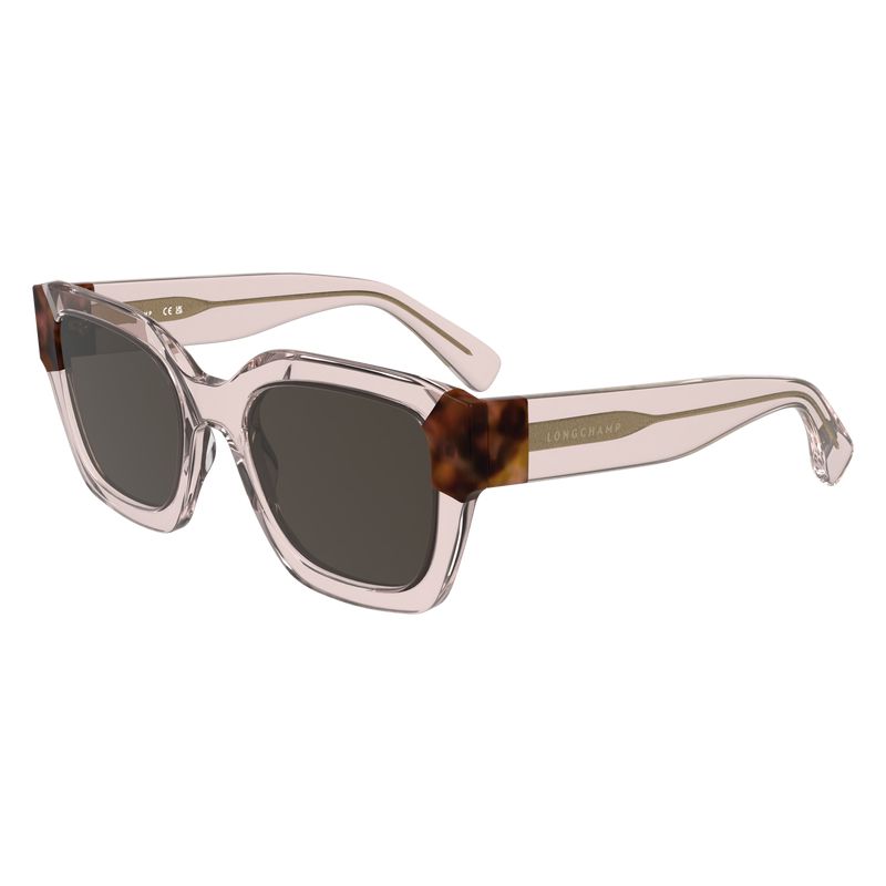 Women Longchamp Acetate Sunglasses Rose | Ireland-087KPHUDB