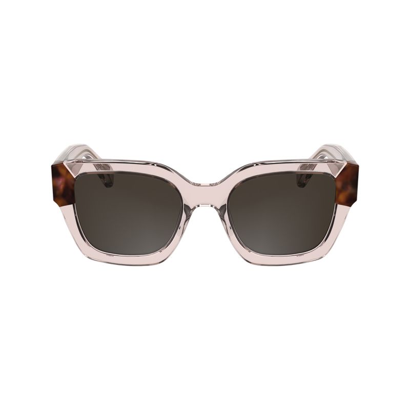 Women Longchamp Acetate Sunglasses Rose | Ireland-087KPHUDB