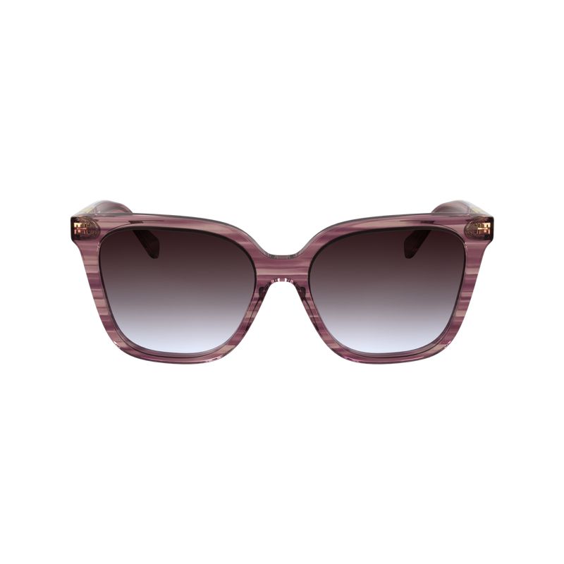 Women Longchamp Acetate Sunglasses White / Purple | Ireland-310EHBKFA