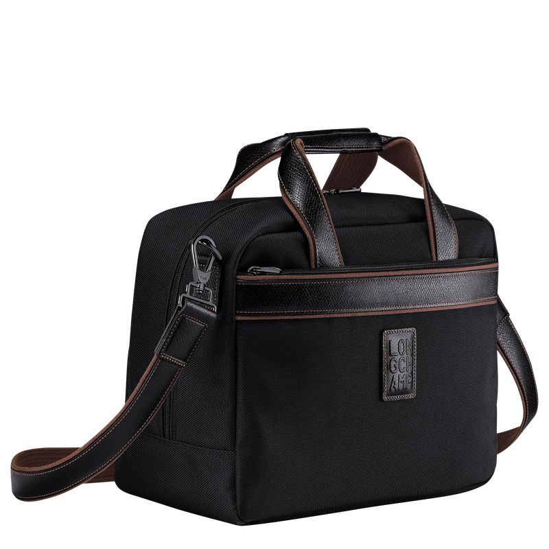 Women Longchamp Boxford S Travel Bag Black | Ireland-698SUZADR