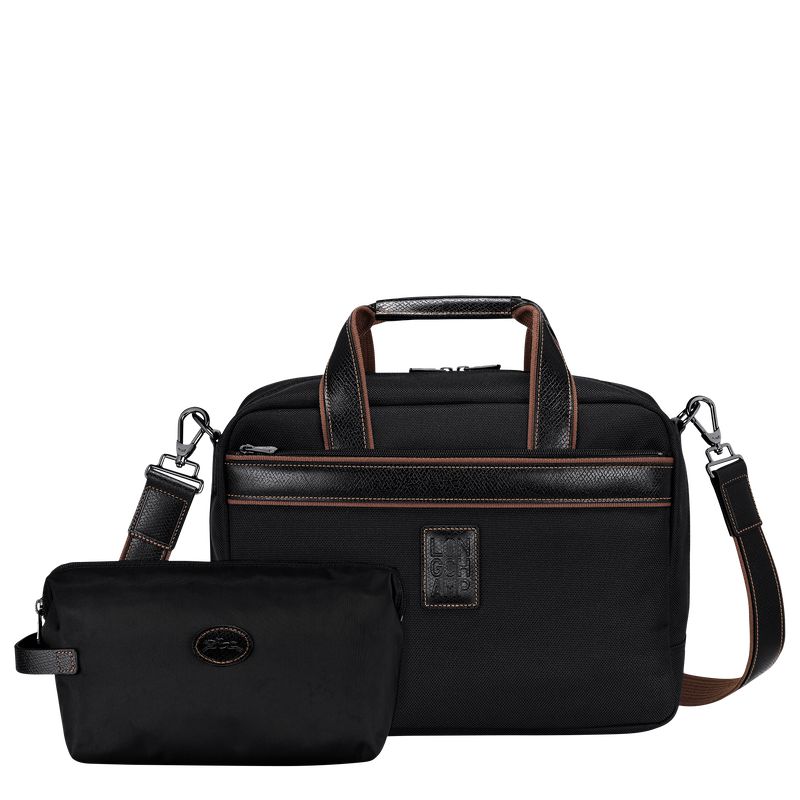 Women Longchamp Boxford S Travel Bag Black | Ireland-698SUZADR