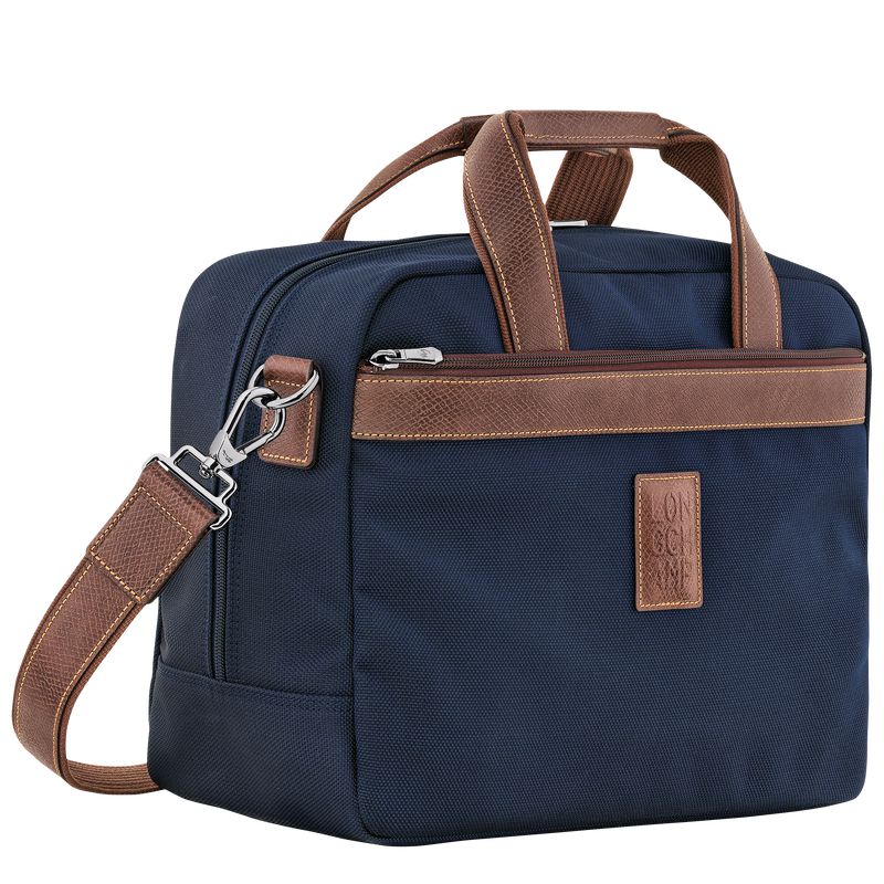 Women Longchamp Boxford S Travel Bag Blue | Ireland-693FLXUBI