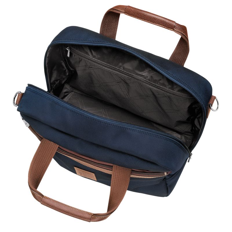 Women Longchamp Boxford S Travel Bag Blue | Ireland-693FLXUBI