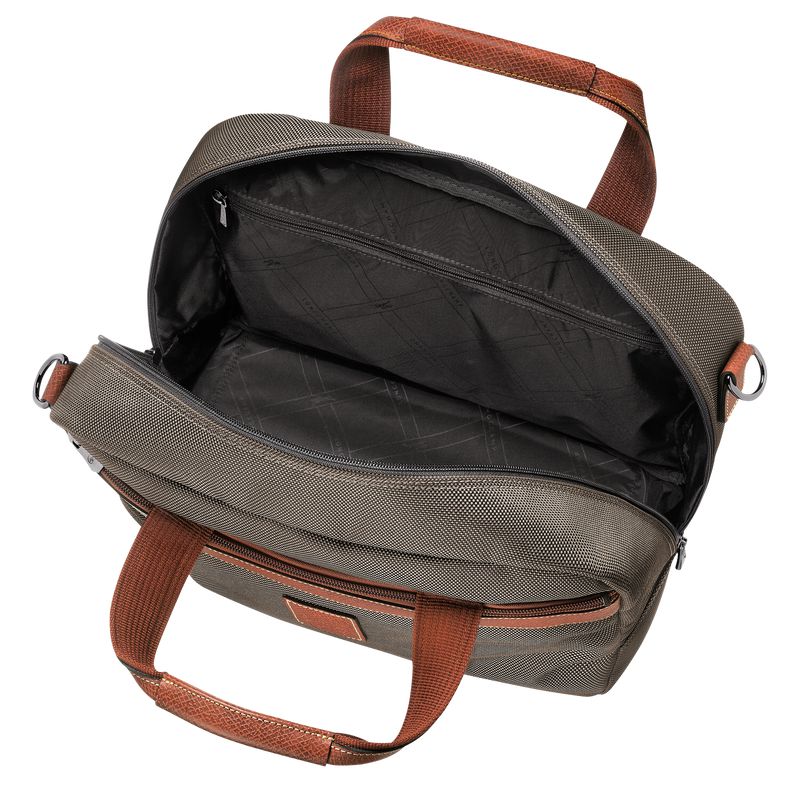 Women Longchamp Boxford S Travel Bag Brown | Ireland-365OUPXJN