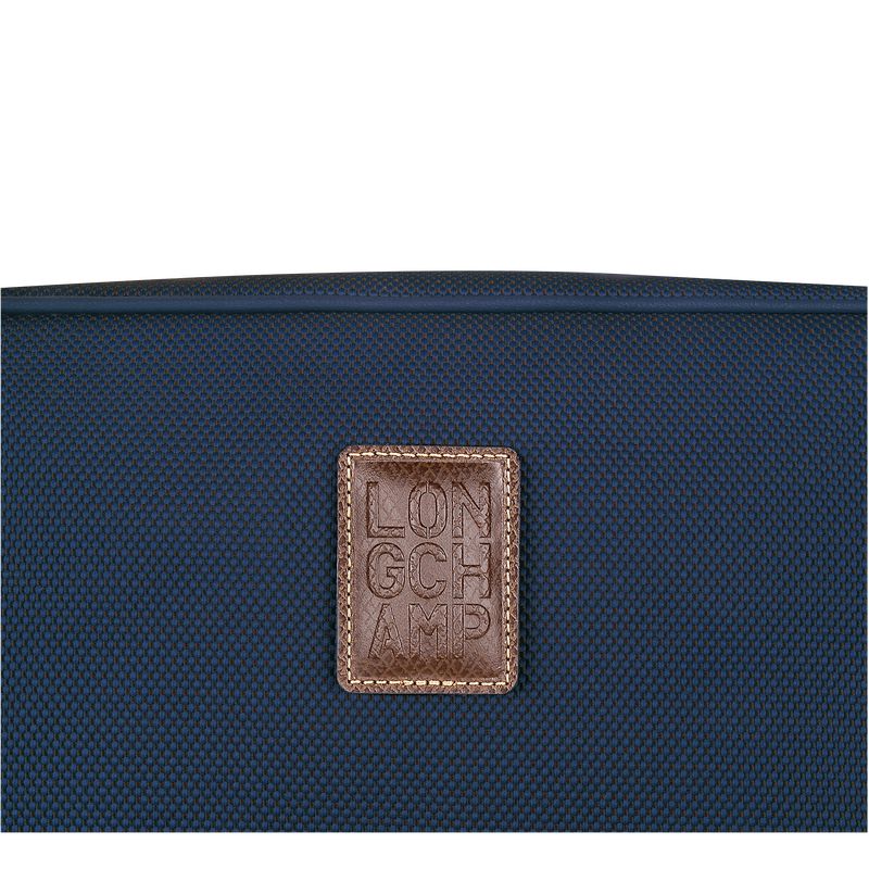 Women Longchamp Boxford Toiletry Bags Blue | Ireland-025KJDXFT