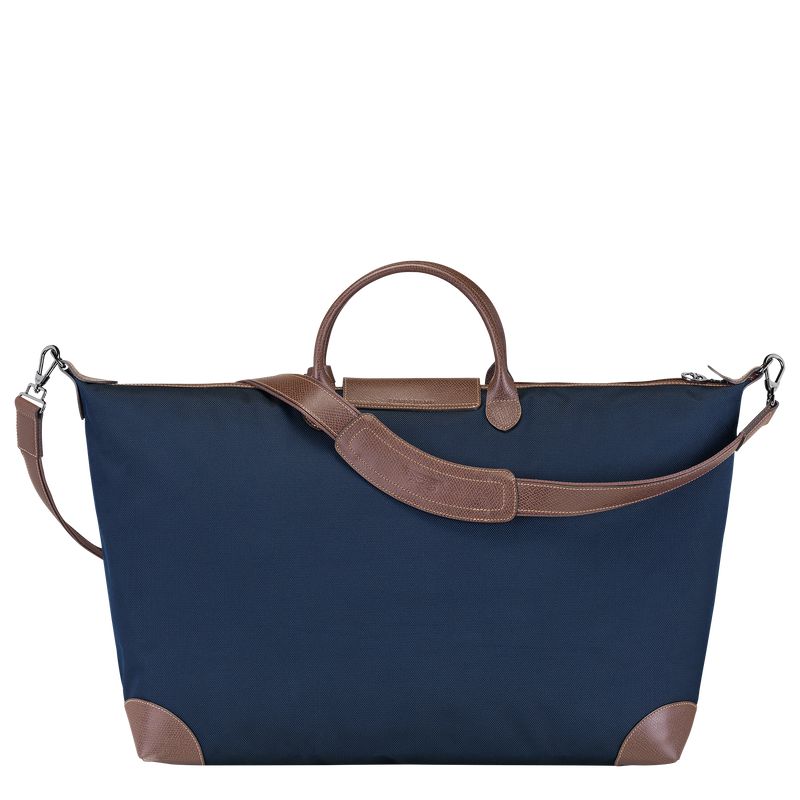 Women Longchamp Boxford Xl Travel Bag Blue | Ireland-649NVIDXZ