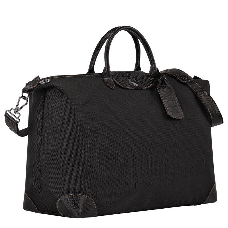 Women Longchamp Boxford Xl Travel Bag Black | Ireland-209RKUAHW