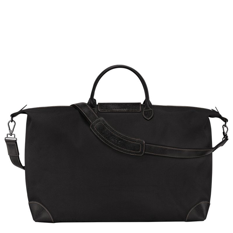 Women Longchamp Boxford Xl Travel Bag Black | Ireland-209RKUAHW