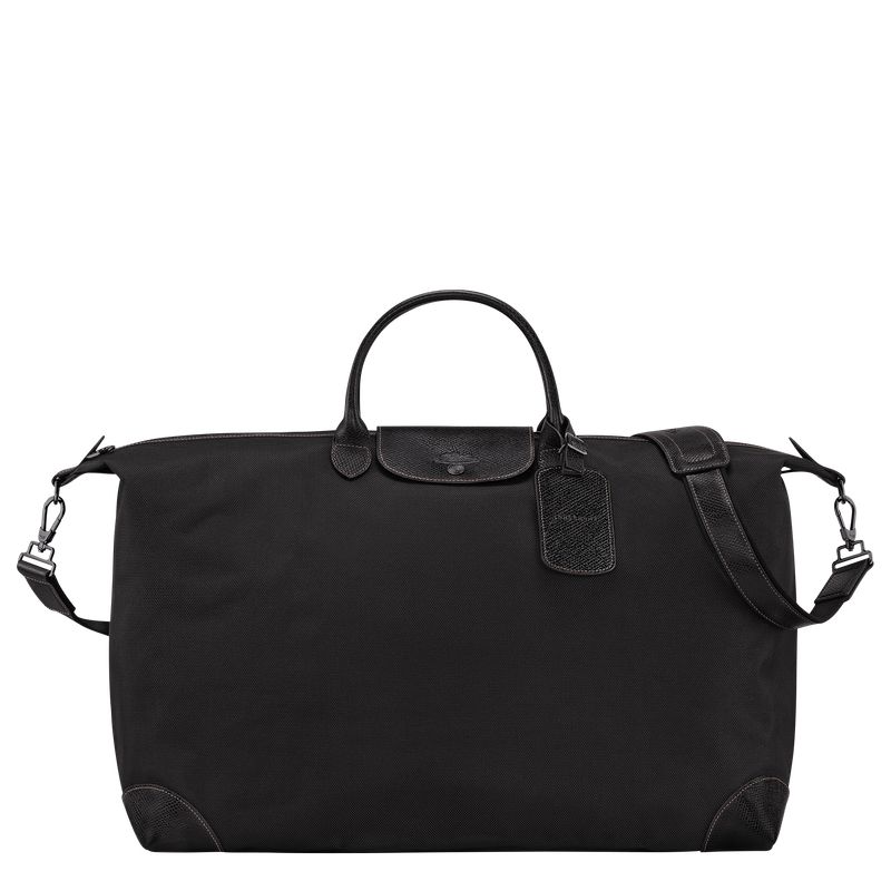 Women Longchamp Boxford Xl Travel Bag Black | Ireland-209RKUAHW