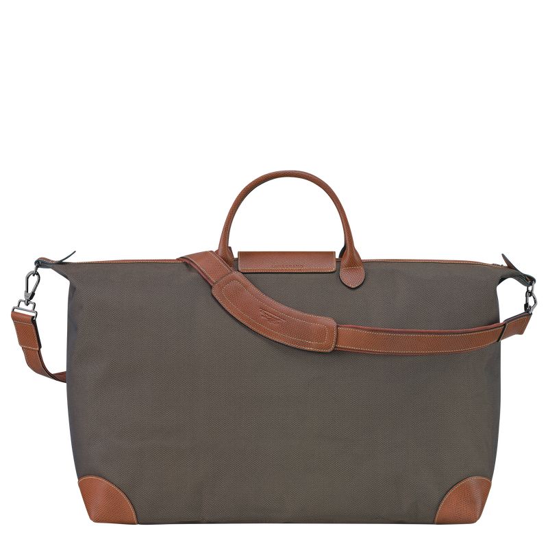 Women Longchamp Boxford Xl Travel Bag Brown | Ireland-183RKDXWS