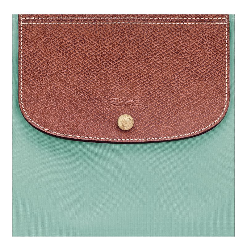 Women Longchamp Cabas L Tote Bag Blue Green | Ireland-613CUOXSD