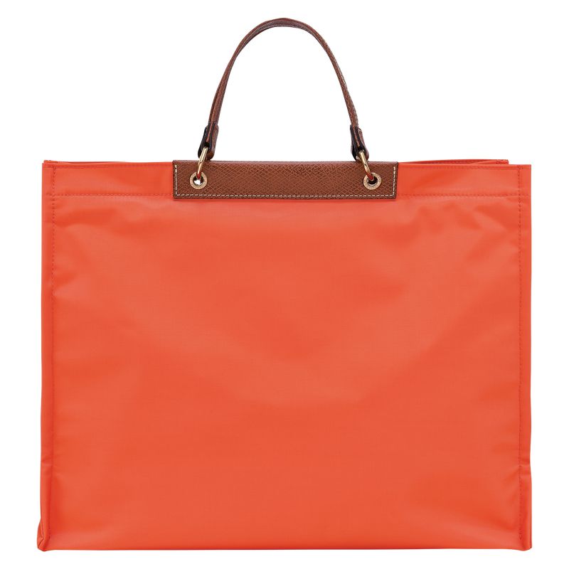 Women Longchamp Cabas L Tote Bag Orange | Ireland-586JEHIGY