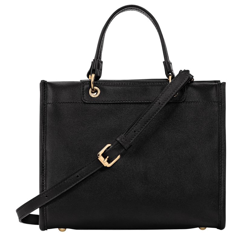 Women Longchamp Cabas S Handbag Black | Ireland-749BIJEZW
