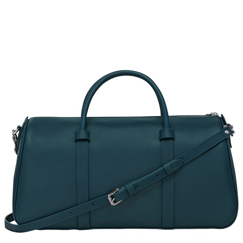 Women Longchamp Daylong L Handbag Blue | Ireland-160NIOXKW