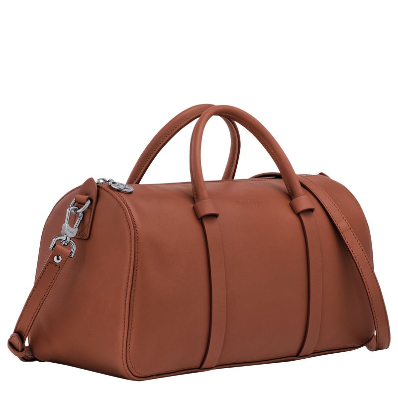 Women Longchamp Daylong L Handbag Brown | Ireland-532YGWQFB