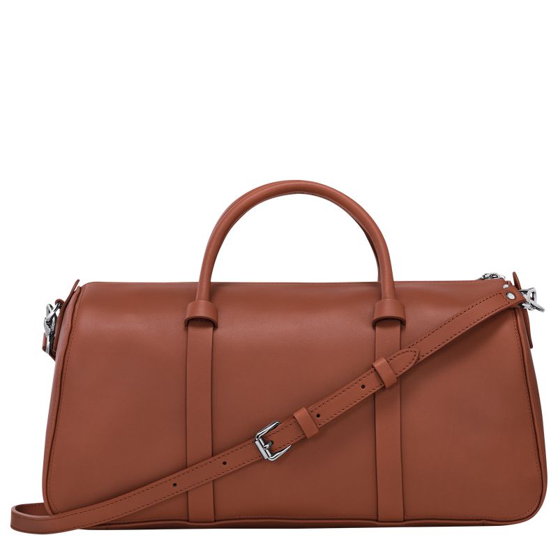 Women Longchamp Daylong L Handbag Brown | Ireland-532YGWQFB