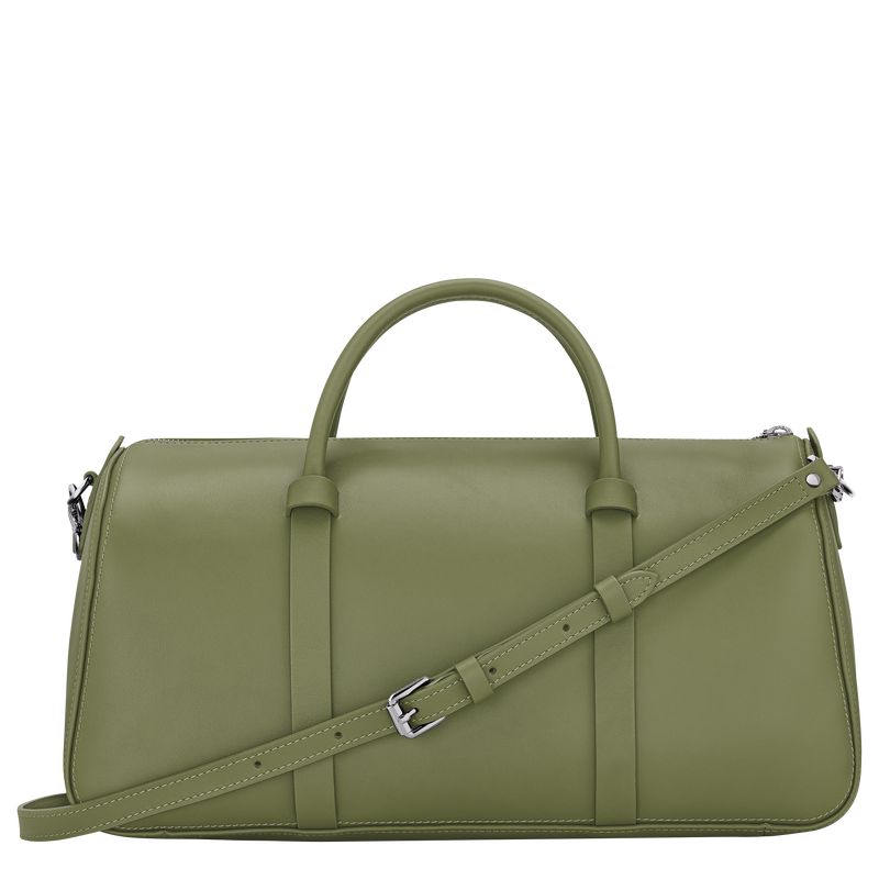 Women Longchamp Daylong L Handbag Green | Ireland-391KIOEDG