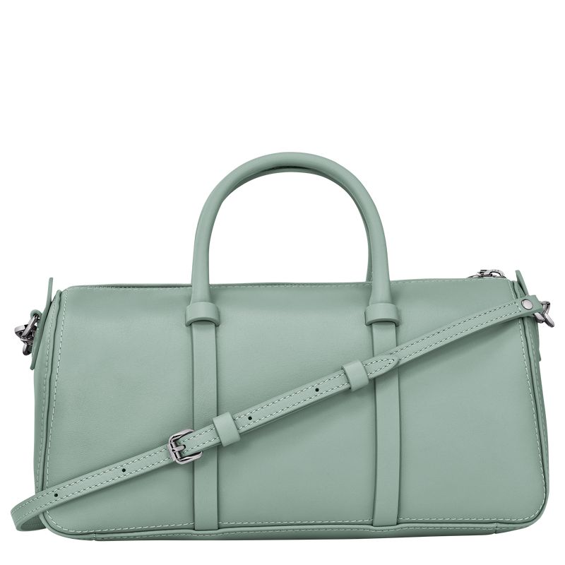 Women Longchamp Daylong M Handbag Blue Green | Ireland-562GVBJCH