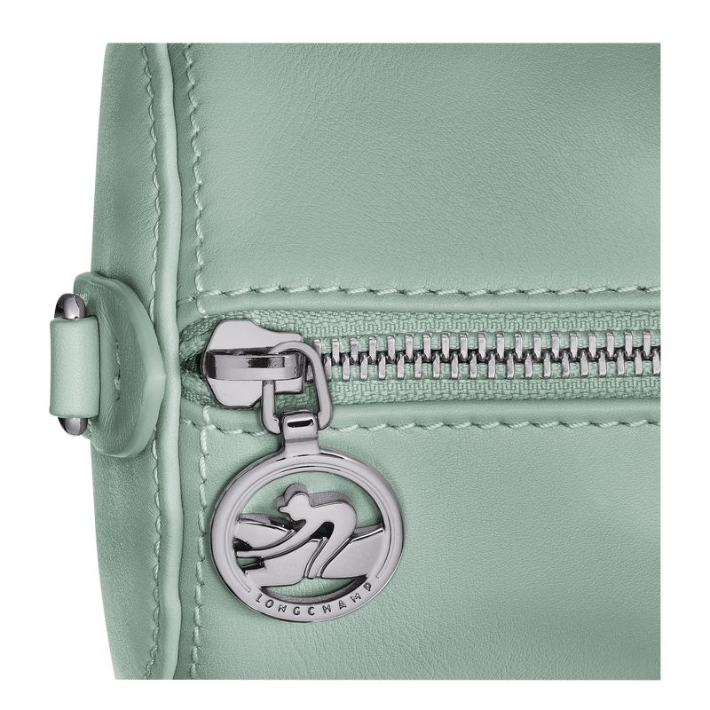 Women Longchamp Daylong M Handbag Blue Green | Ireland-562GVBJCH