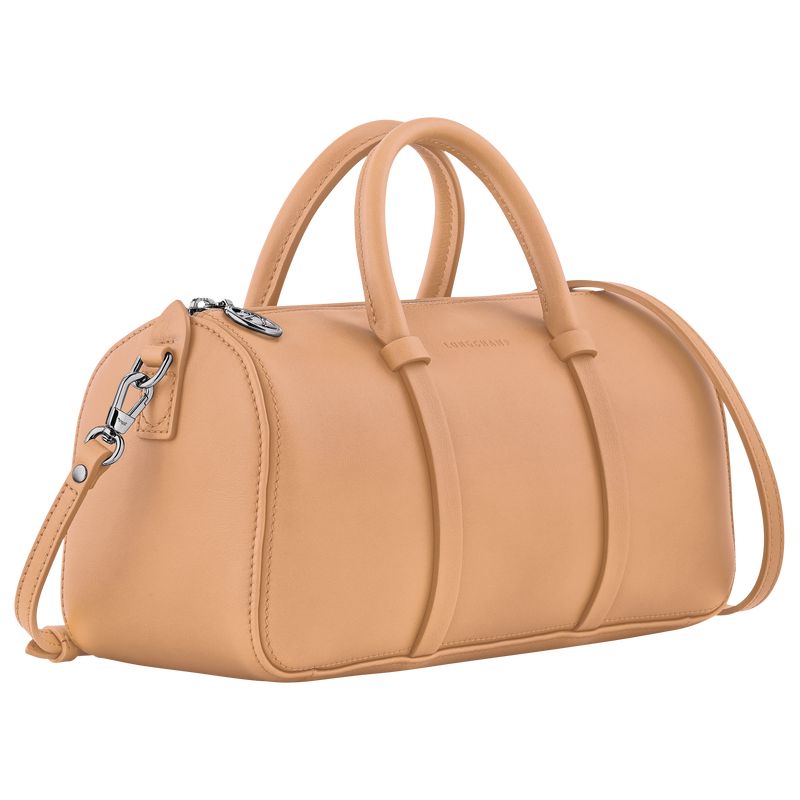 Women Longchamp Daylong M Handbag Brown | Ireland-980VRYSDX