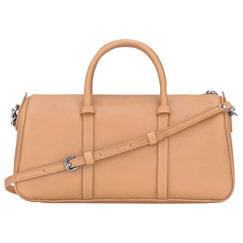 Women Longchamp Daylong M Handbag Brown | Ireland-980VRYSDX